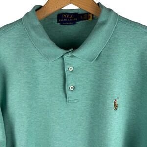 Polo Ralph Lauren Mens XL Custom Fit Golf Polo Shirt Pony Logo